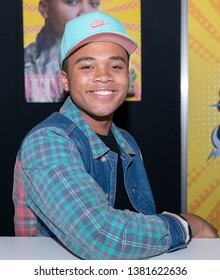 DORTMUND, GERMANY - April 14th 2019: Chosen Jacobs (*2001, American Actor) At German Comic Con Dortmund Spring Edition, A Two Day Fan Convention