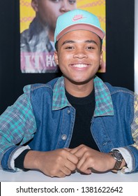 DORTMUND, GERMANY - April 14th 2019: Chosen Jacobs (*2001, American Actor) At German Comic Con Dortmund Spring Edition, A Two Day Fan Convention