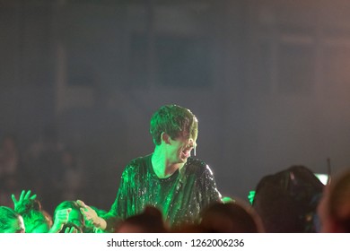 DORTMUND, Germany - December 1st 2018: Jannik Brunke (german Singer/musician & Youtube Star) At Nickelodeon Slimefest 2018, The First Slimefest In Germany