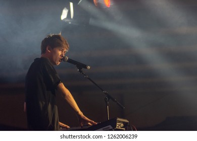 DORTMUND, Germany - December 1st 2018: Jannik Brunke (german Singer/musician & Youtube Star) At Nickelodeon Slimefest 2018, The First Slimefest In Germany
