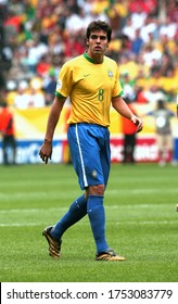 Dortmund, GERMANY - June 27, 2006: 
Ricardo Kaka Looks On 
During The 2006 FIFA World Cup Germany 
Brazil V Ghana At Signal Iduna Park.