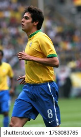 Dortmund, GERMANY - June 27, 2006: 
Ricardo Kaka Looks On 
During The 2006 FIFA World Cup Germany 
Brazil V Ghana At Signal Iduna Park.