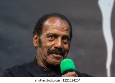 DORTMUND, GERMANY - November 3rd 2018: Fred Williamson (*1938, American Football Player And Actor, From Dusk Till Dawn, The Inglorious Bastards) At Weekend Of Hell 2018