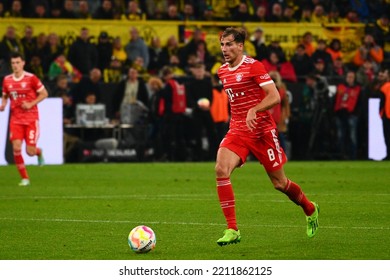 DORTMUND, GERMANY - OCTOBER 8, 2022: Leon Goretzka. The Football Match Of Bundesliga  Borussia Dortmund Vs Bayern Munich