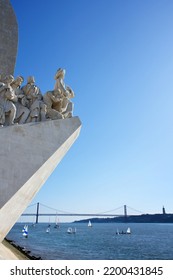 Padrão Dos Descobrimentos Monument, Lisboa, Portugal, February 6, 2022