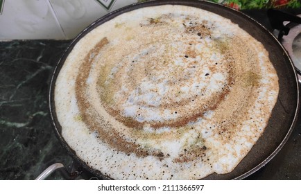 Dosai Backside On The Tawa