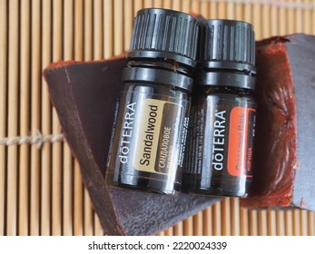 Doterra Brand Essential Oil  And Soap Handmade.belarus,minsk,2022.