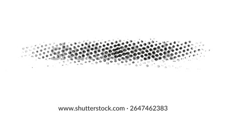 dots isolated on a white background like tire tracks