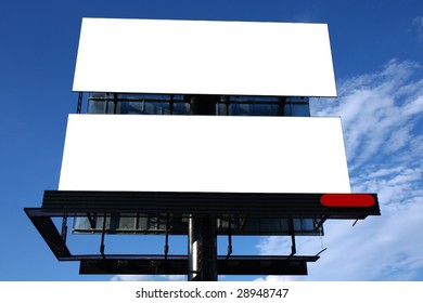 Double Advertisement Billboard