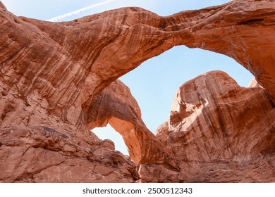 Double Arch at Arches National Park. Utah. USA.  - Powered by Shutterstock