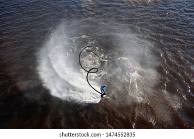 Double Back Flip On Flyboard