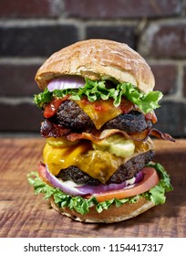 Double Bacon Cheeseburger