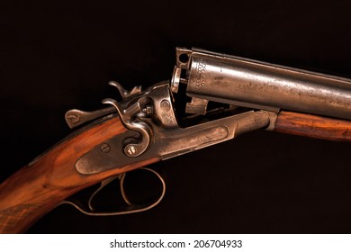 double barrel shotgun (for targets, trap shooting and sporting clays)