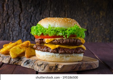 Double Cheese Burger