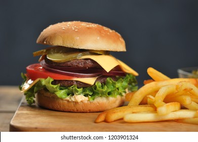 12,289 Double Cheeseburger Images, Stock Photos & Vectors | Shutterstock