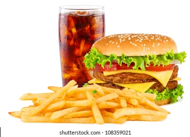 Burger Fries Coke Hd Stock Images Shutterstock