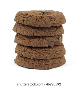 Double Chocolate Sugar Free Cookies Stack