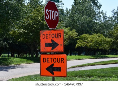 Double Detour Going Nowhere At Stop