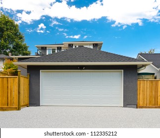 Double Doors Garage.