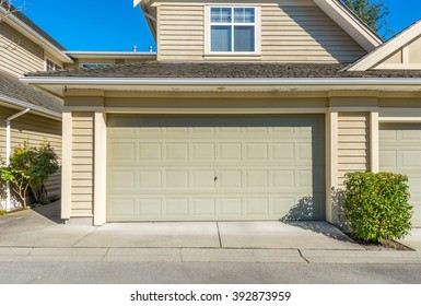 Double Doors Garage.