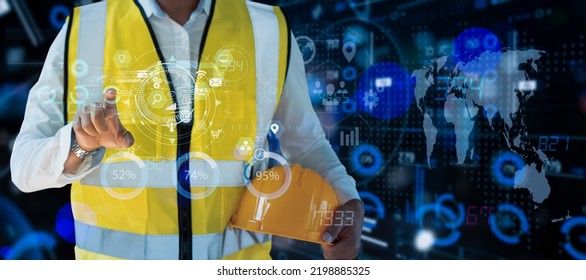 6,972 Business Man Digital Transformation Double Exposure Images, Stock 