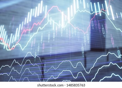 Stock Market Forex Trading Graph Graphic Stock Photo 1053510296 ...