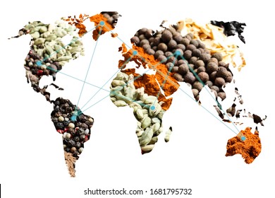 15,449 World food map Images, Stock Photos & Vectors | Shutterstock