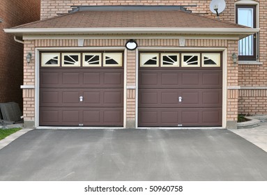 Double Garage Doors Images Stock Photos Vectors Shutterstock