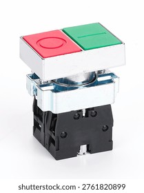 Double headed pushbutton on off