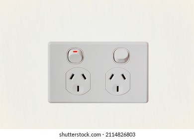 Double Power Switch With One On And One Turned Off