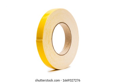 Double Sided Tape Isolated On White