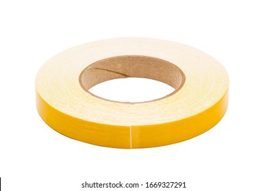 Double Sided Tape Isolated On White