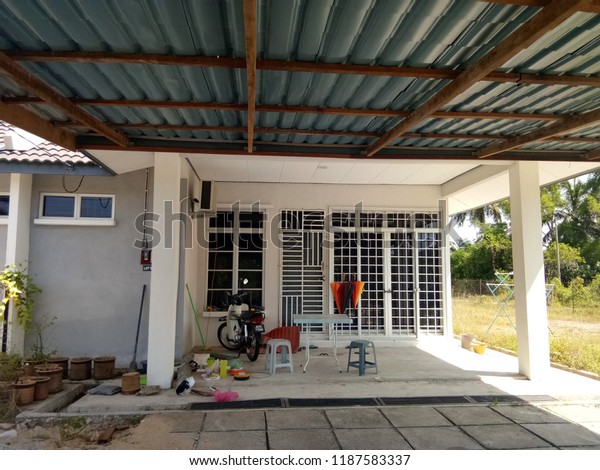 Double Size Car Garage Under Construction Stock Photo Edit Now