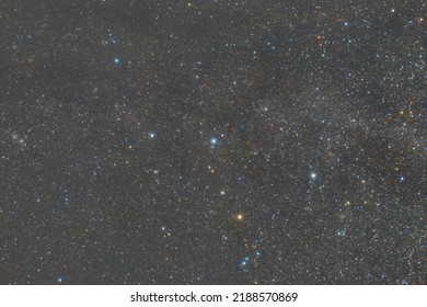 It is a double star cluster with the constellation Cassiopeia taken using a camera and a 50mm lens.