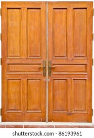 Double Wooden Doors