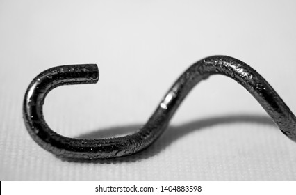 Dough Hook On White Background