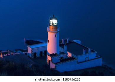 Douglas Head Lighthouse. Douglas, Isle Of Man.