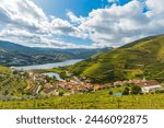 Douro Valley, Portugal.  The Douro Valley is a historic wine region and registered as a UNESCO World Heritage Site for its cultural landscape.