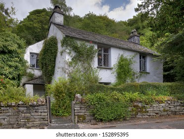 Dove Cottage The Home Of Poet William Wordsworth's, Grasmere, Cumbria, England