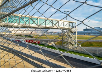 Dover, DE - 11/25/18: The Backstretch Of Dover Speedway.