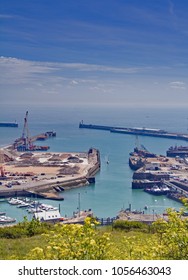 Dover Harbour From The Western Heights