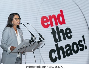 Dover, Kent, UK, September 14 2018, Business Woman And Campaigner Gina Miller Launches Her 'End The Chaos' Campaign At The Maison Dieu, Dover's Town Hall