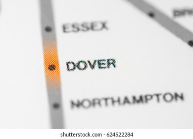 Dover Station. Boston Metro Map.