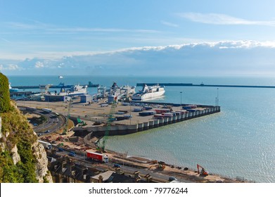 Doverukmay 28ferries Port Crossing Channel May Stock Photo Edit Now