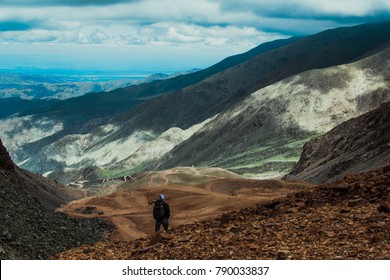 Down the mountain