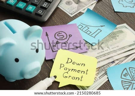 Down Payment Grant is shown using a text