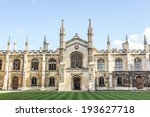 Downing College Facade, Cambridge, United Kingdom