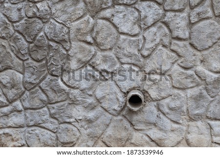 Foto Bild Fallrohr Haus Mauer Wand