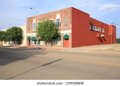 Downtown Amarillo In Texas, USA, 08-21-2018