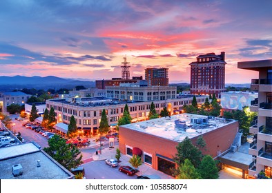 Downtown Asheville, North Carolina at Grove Arcade